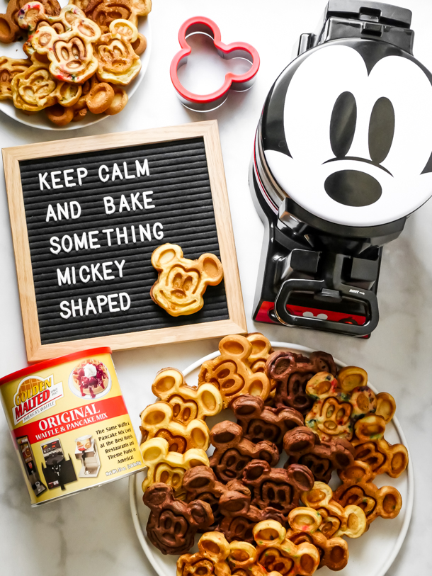 New Mickey Waffle Maker! It makes waffles just like the Disney